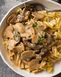 BEEF  STROGANOFF