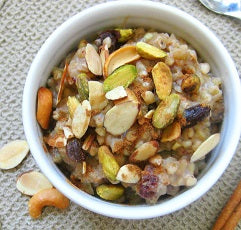 RICE PUDDING WITH NUTS